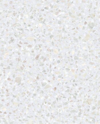 Terrazzo effect porcelain floor tile ABK Play Dots White, 20x20 cm, 8.5 mm, matt (nat.)