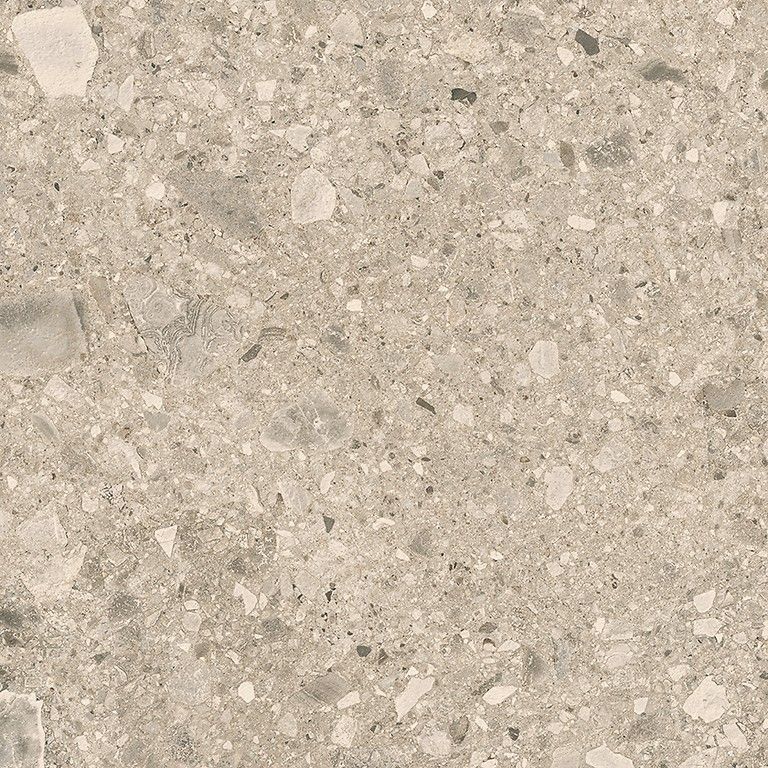 Terrazzo effect outdoor porcelain tile Terrazzo Stone Mocca, 59.3x59.3 cm, 20 mm, matt, slip-resistant R11 – 2