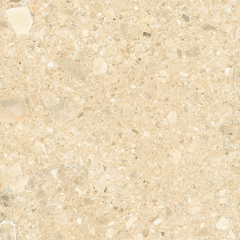 Terrazzo effect outdoor porcelain tile Terrazzo Stone Warm Beige, 59.3x59.3 cm, 20 mm, matt, slip-resistant R11 – 2