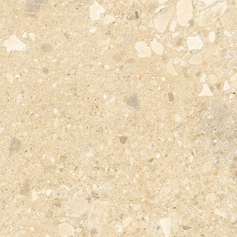 Terrazzo effect outdoor porcelain tile Terrazzo Stone Warm Beige, 59.3x59.3 cm, 20 mm, matt, slip-resistant R11 – 3