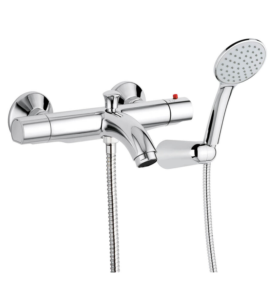Thermostatic bath mixer Emmevi Ambra 9401, chrome, mixer + shower set Thermostatic bath mixer Emmevi Ambra 9401 – 2