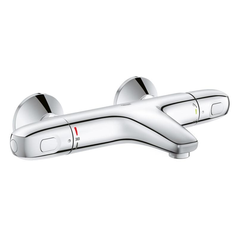 Thermostatic Bath Safety Mixer Grohe Grohtherm 1000 New, wall-mounted, chrome