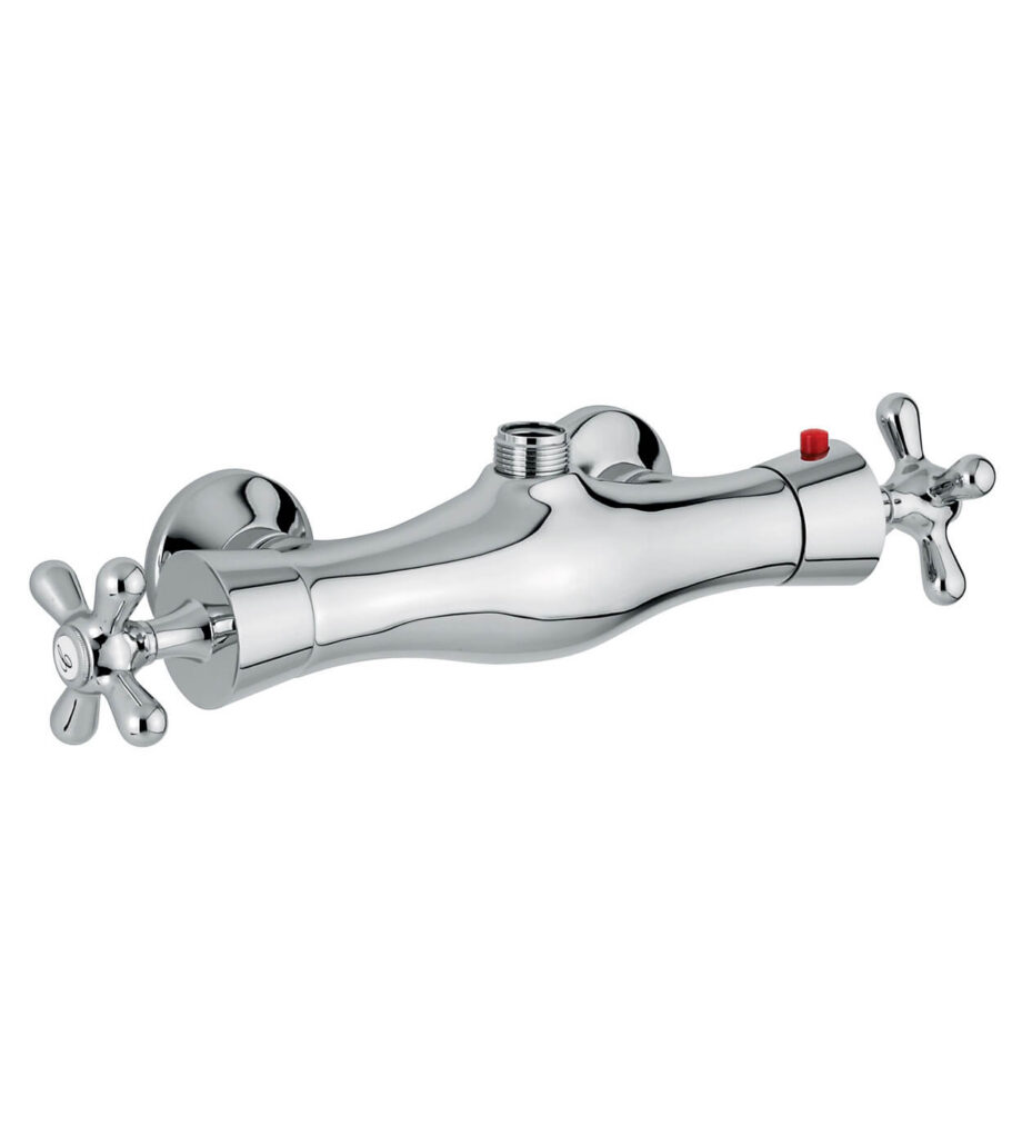 Thermostatic shower mixer Emmevi Decò Classic 12305 for shower column, chrome Thermostatic shower mixer Emmevi Decò Classic 12305 for shower column