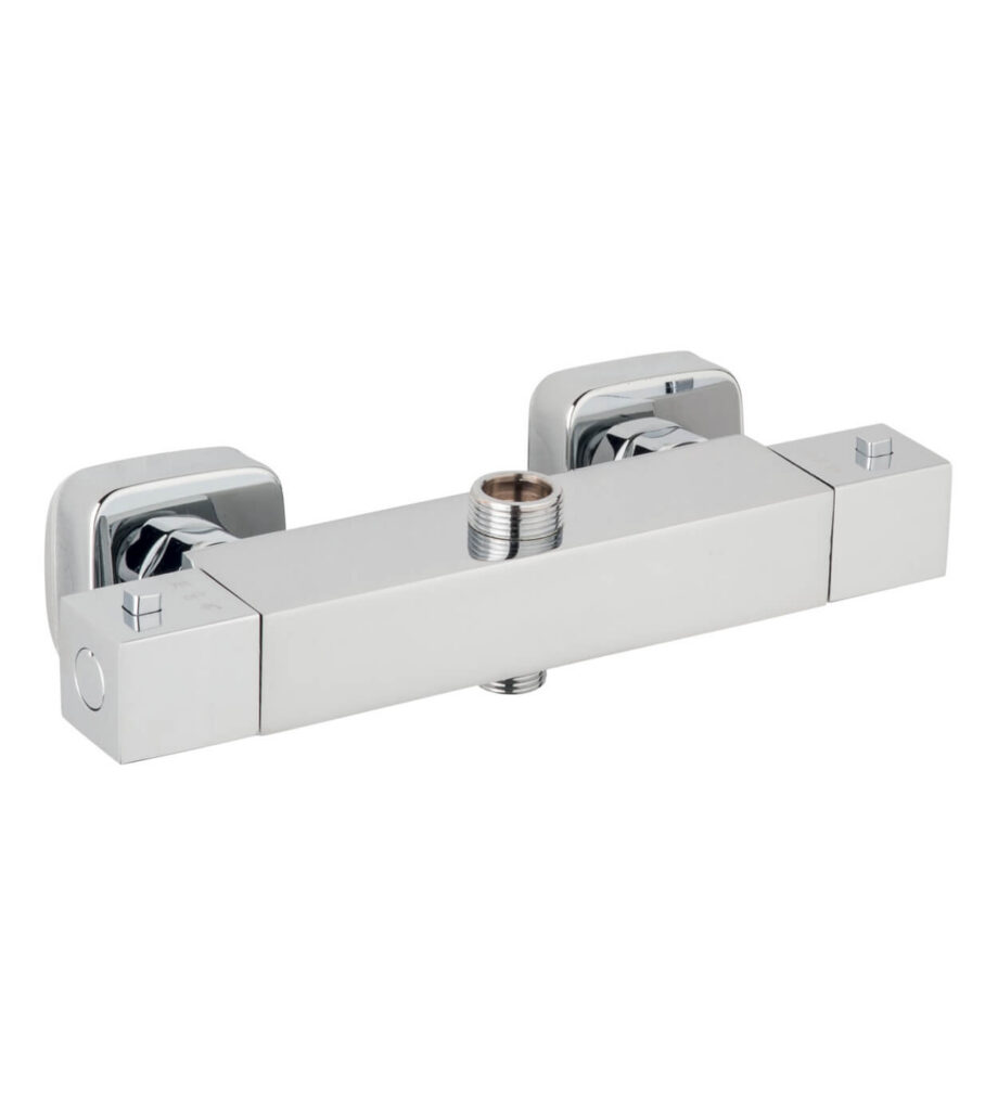 Thermostatic shower mixer Emmevi Gea 26307 for shower column, with diverter, chrome Thermostatic shower mixer Emmevi Gea 26307 for shower column, with diverter