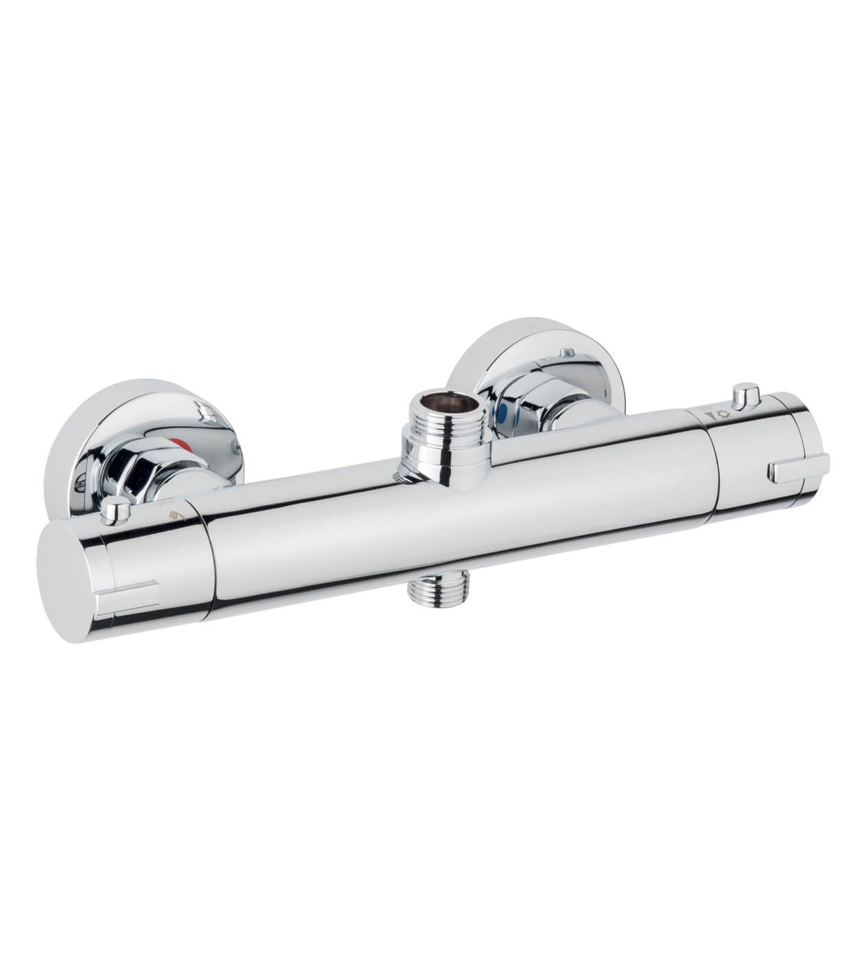 Thermostatic shower mixer Emmevi Piper 45307 for shower column, with diverter
