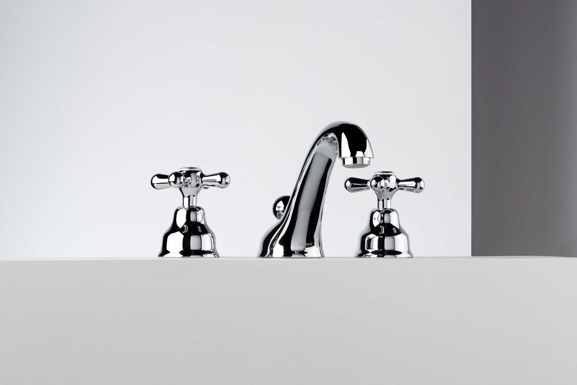 Three-hole basin mixer Emmevi Decò Classic 12033 with pop-up waste – 2