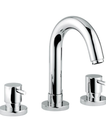 Three-hole basin mixer Emmevi Piper 45033 with pop-up waste