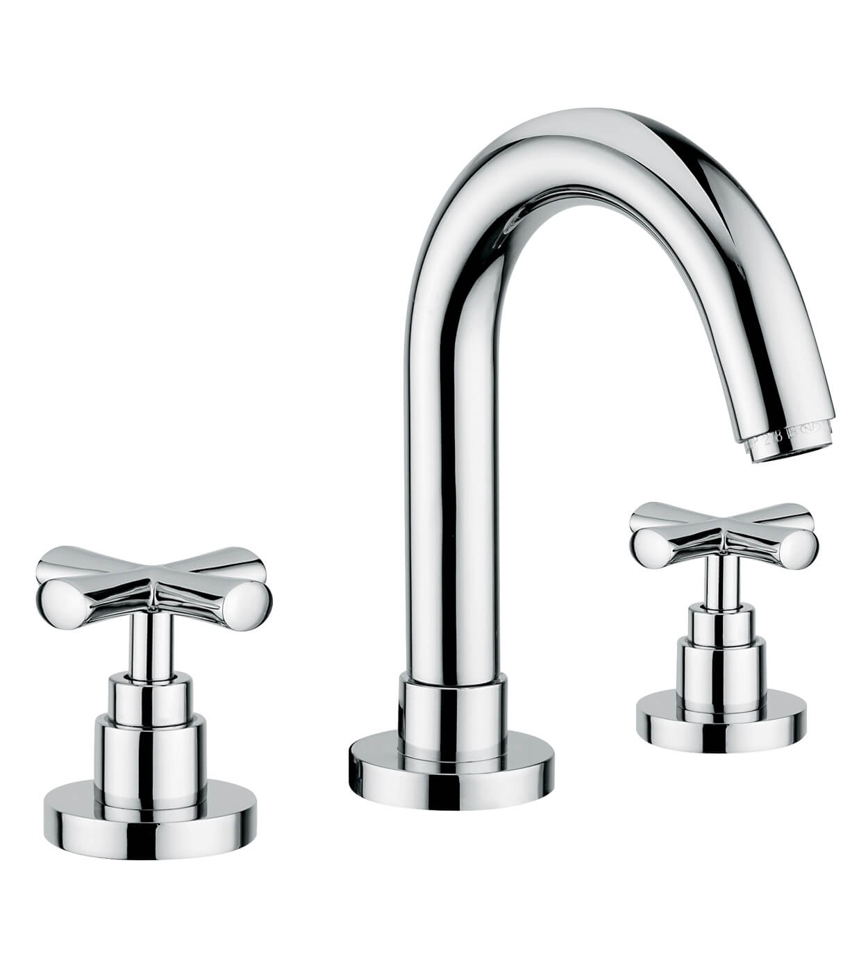 Three-hole basin mixer Emmevi Spirit New 31033 with pop-up waste