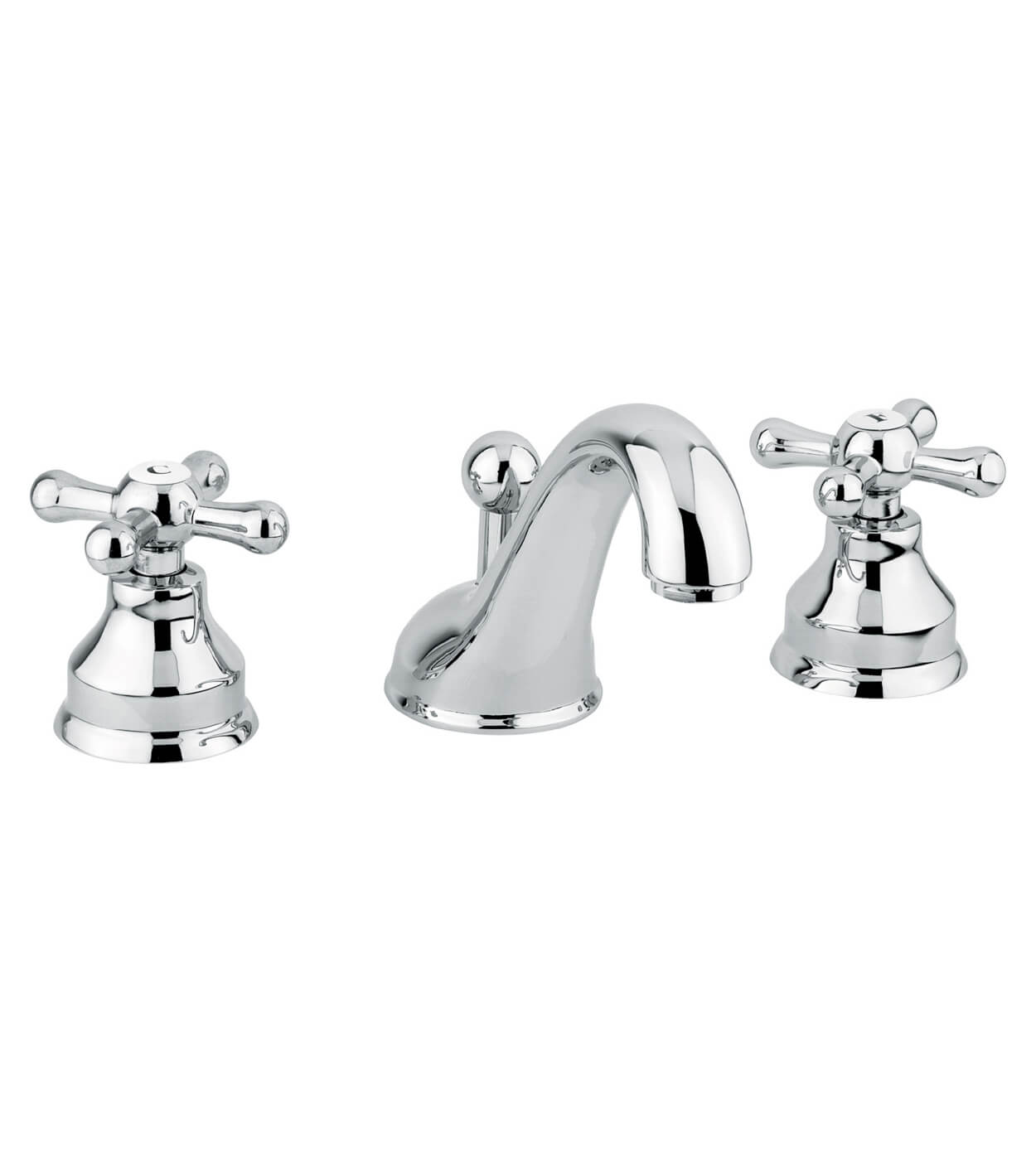 Three-hole basin mixer Emmevi Stella 17033 with pop-up waste