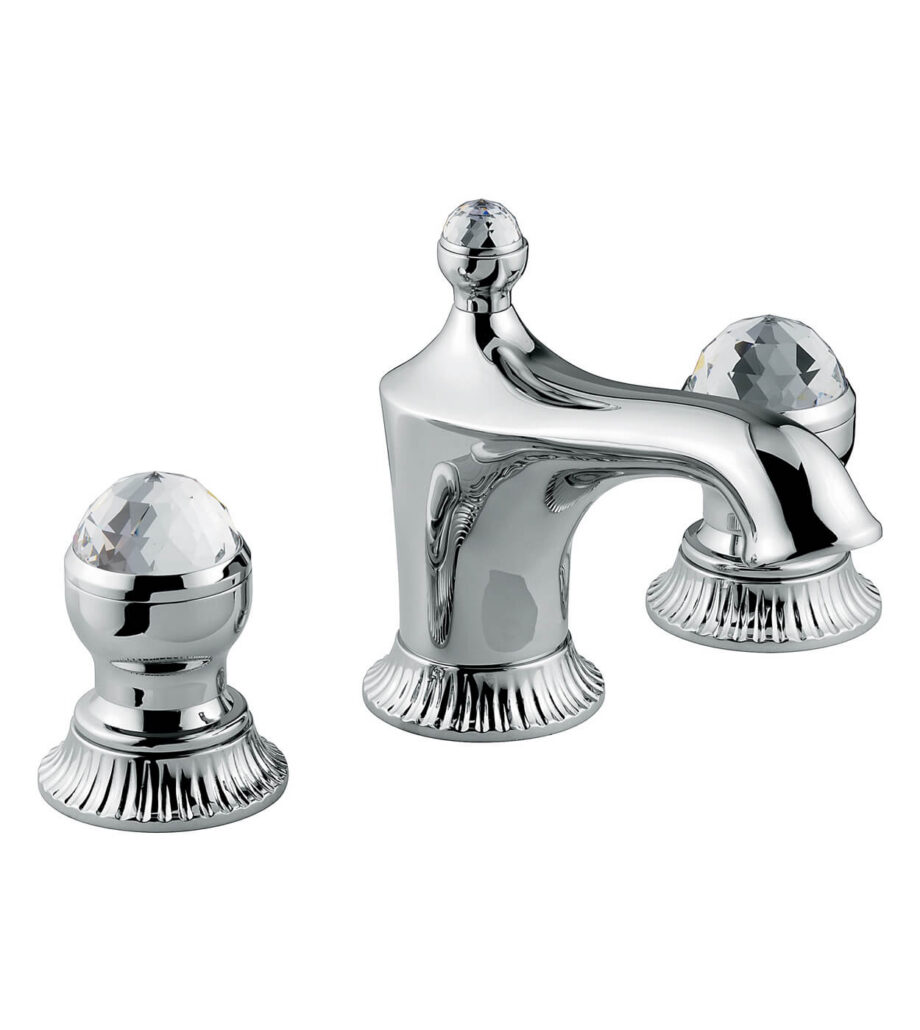 Three-hole basin mixer Emmevi The One Leda 98033 with pop-up waste – 2