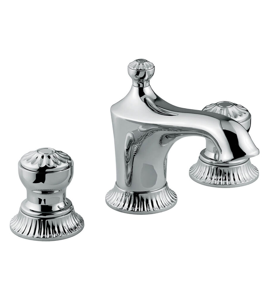 Three-hole basin mixer Emmevi The One Leda 98033 with pop-up waste