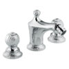 Three-hole bidet mixer Emmevi The One Cloe 98044 with pop-up waste