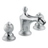Three-hole bidet mixer Emmevi The One Cloe 98044 with pop-up waste – 2