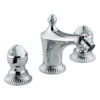 Three-hole bidet mixer Emmevi The One Leda 98044 with pop-up waste, chrome, with clear crystal Three-hole bidet mixer Emmevi The One Leda 98044 with pop-up waste – 2