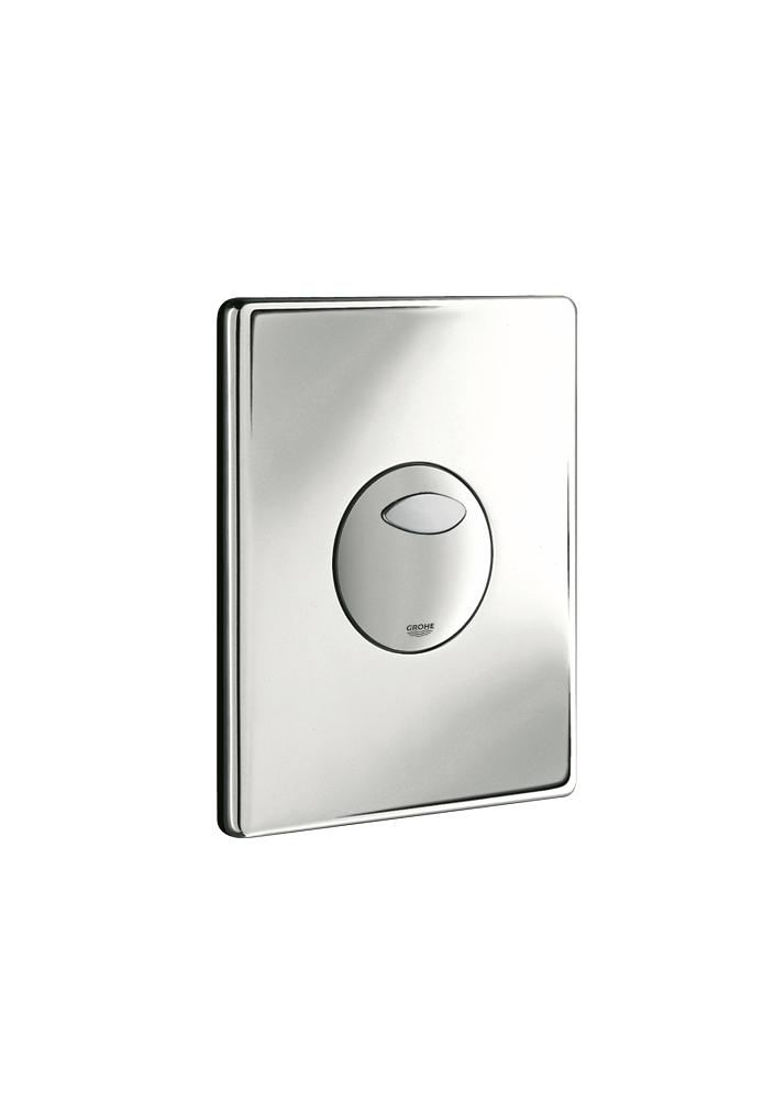 Toilet Flush Plate Grohe Skate, chrome