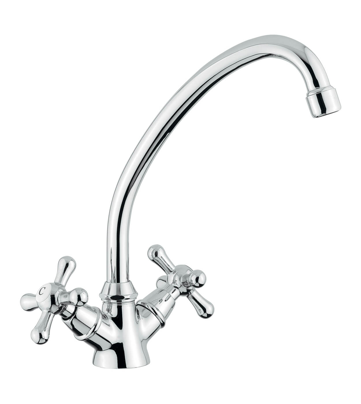 Two-handle kitchen mixer Emmevi Stella 17207