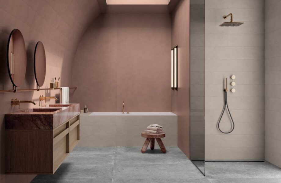Solid colour porcelain wall tile ABK Alterego Cotto, 10x60 cm, 8.5 mm, matt – 2