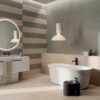 Solid colour porcelain tile ABK Alterego Cream, 60x60 cm, 8.5 mm, natural matt, slip-resistant R10 – 3