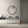 Solid colour porcelain listello ABK Alterego Mud, 5x120 cm, 8.5 mm, matt – 2