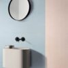 Solid colour ceramic wall tile ABK Wide&Style Mini Sky, 60×120 cm, 7 mm, matt – view 2 Solid colour ceramic wall tile ABK Wide&Style Mini Sky, 60x120 cm, 7 mm, matt – 2