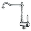 Under-window kitchen mixer Emmevi Laguna 40335 with fold-down spout, chrome Under-window kitchen mixer Emmevi Laguna 40335 with fold-down spout