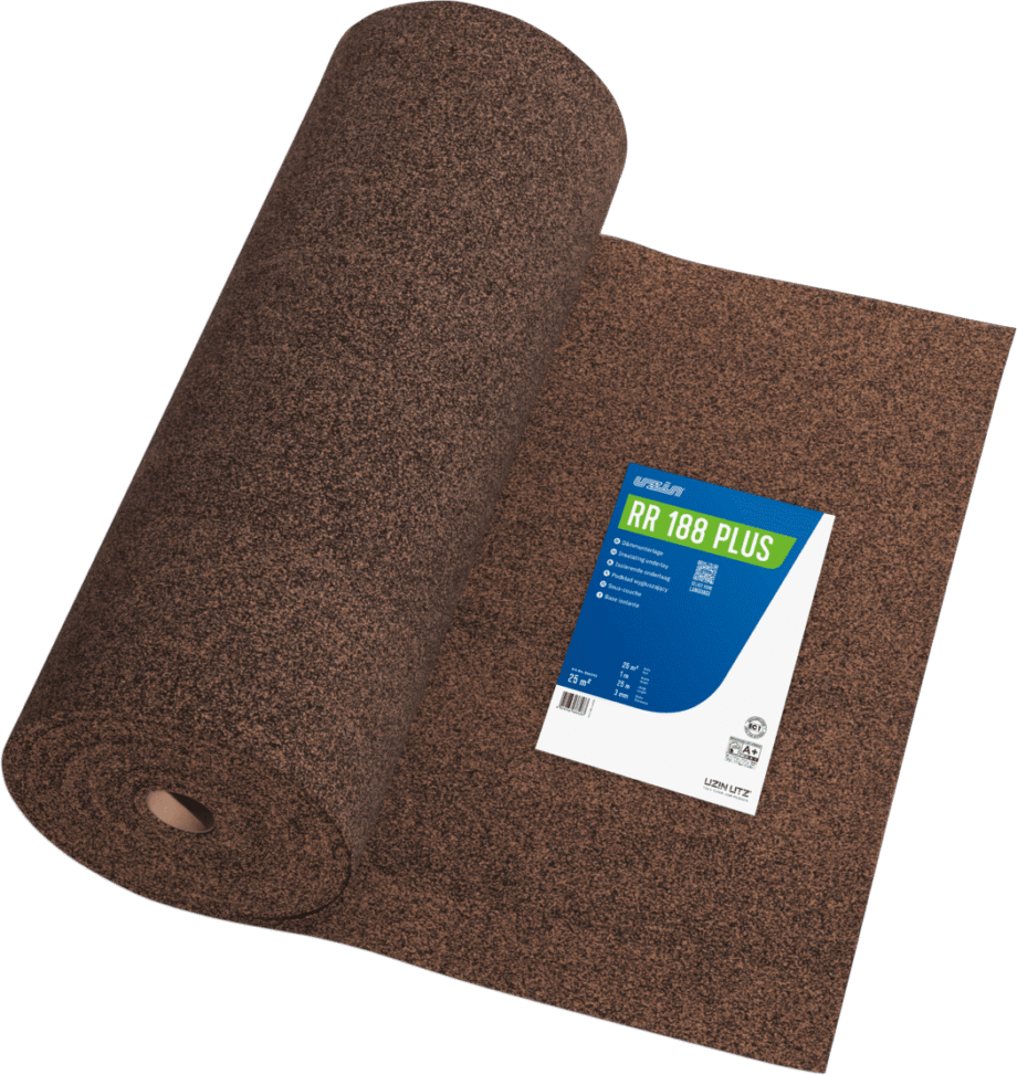 UZIN RR 188 PLUS 2 mm bonded underlay for glued parquet
