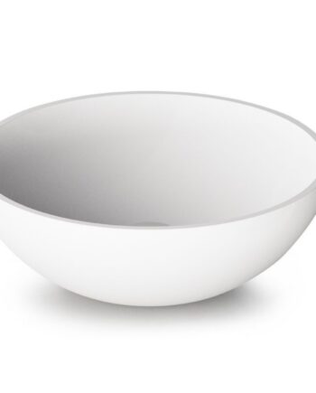 Countertop Basin PAA ROUND ON Ø41 cm, Silkstone