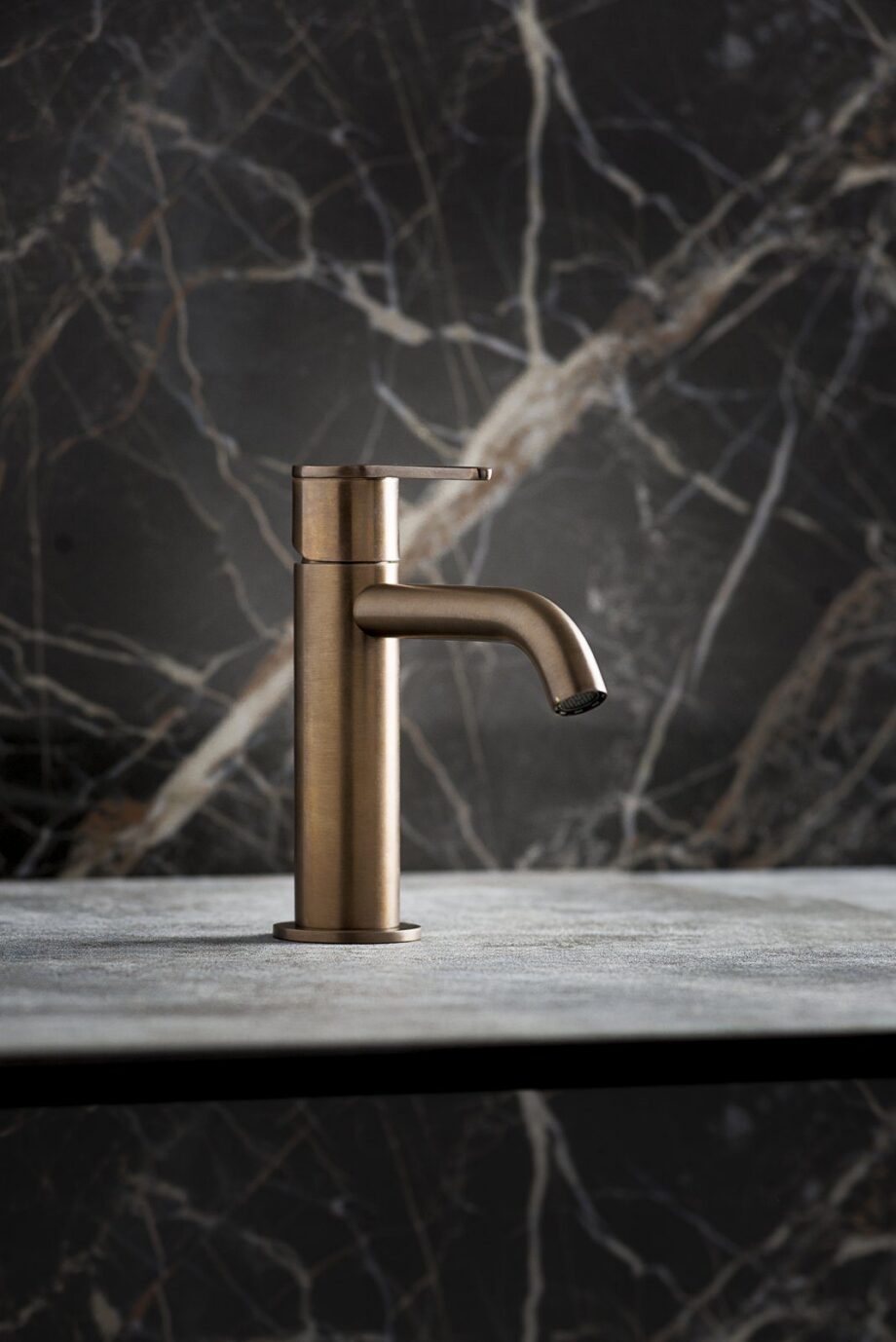 Basin mixer Emmevi Filobrass 85003 with click-clack waste, Tuscan bronze Basin mixer Emmevi Filobrass 85003 with click-clack waste – 12