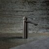 Basin mixer Emmevi Stele 99003 with pop-up waste, brushed black chrome Basin mixer Emmevi Stele 99003 with pop-up waste – 2
