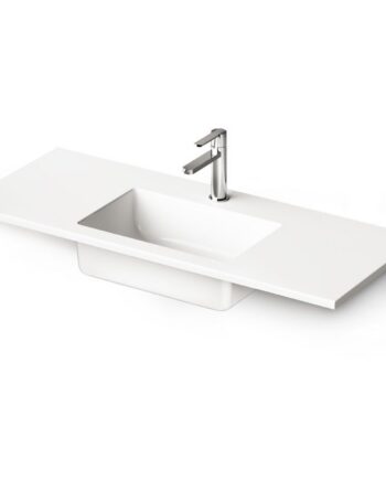 Vanity Basin PAA LOTO MINI 100, 100x40 cm, Cast Stone