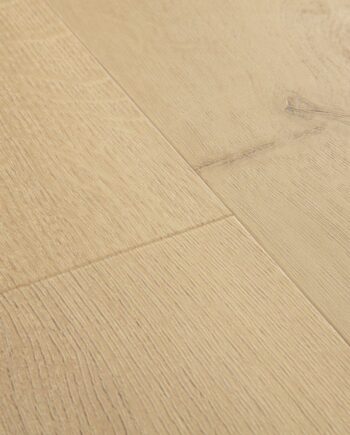 Vinyl parquet SPC Quick Step botanic beige alpha medium planks, beveled