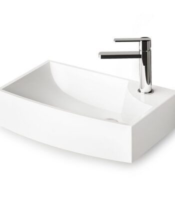 Wall Hung Basin PAA STEP MINI 47x31 cm, Cast Stone