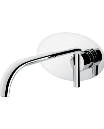 Wall-mounted basin mixer Emmevi Elly 41055, single plate
