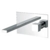 Wall-mounted basin mixer Emmevi Gea 26055, single plate