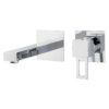 Wall-mounted basin mixer Emmevi Gea 26155, separate rosettes – 3
