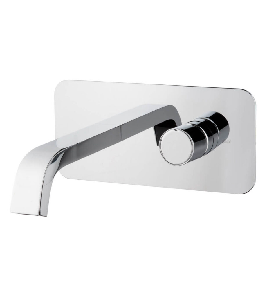 Wall-mounted basin mixer Emmevi Minù 83055, single plate