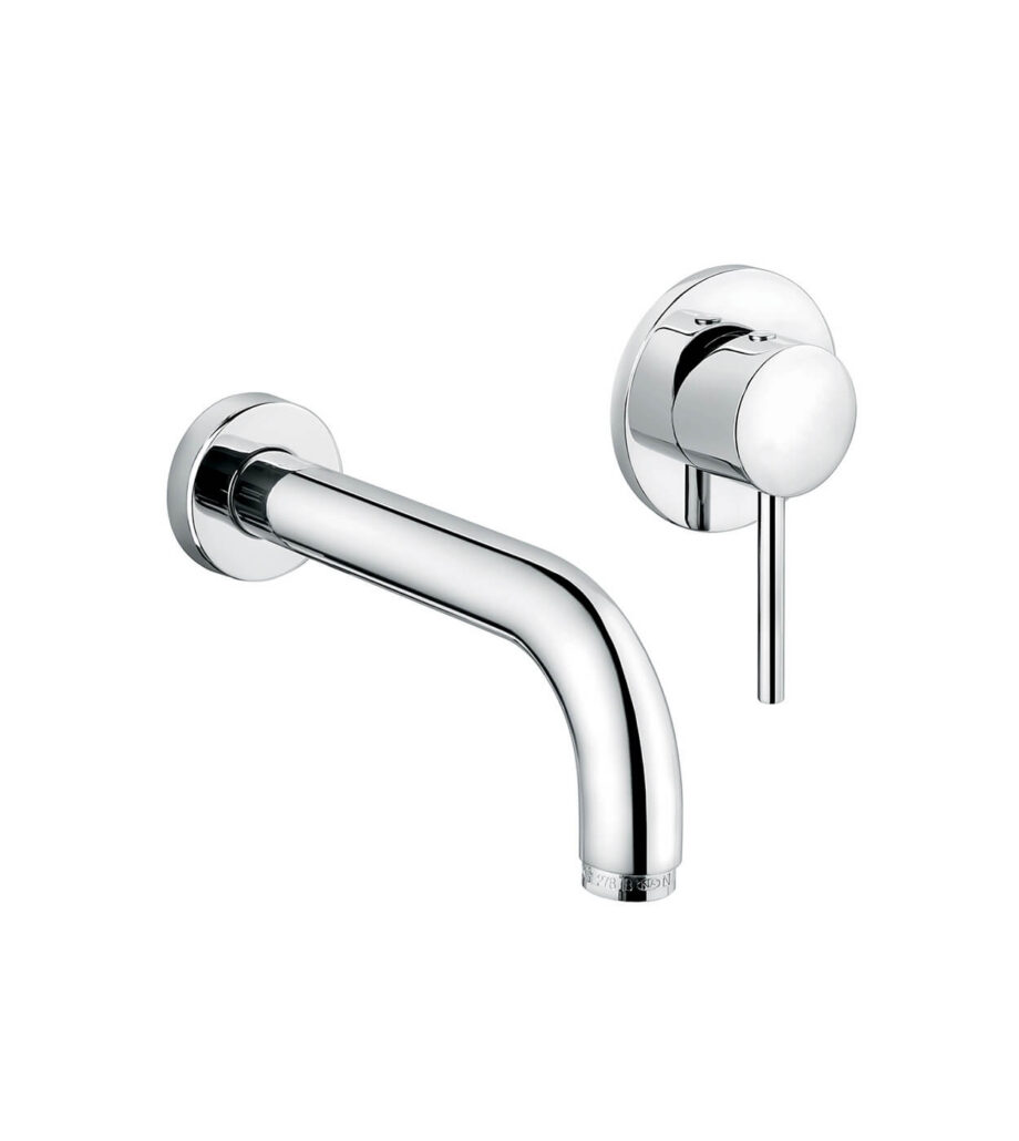 Wall-mounted basin mixer Emmevi Piper 45055, single plate