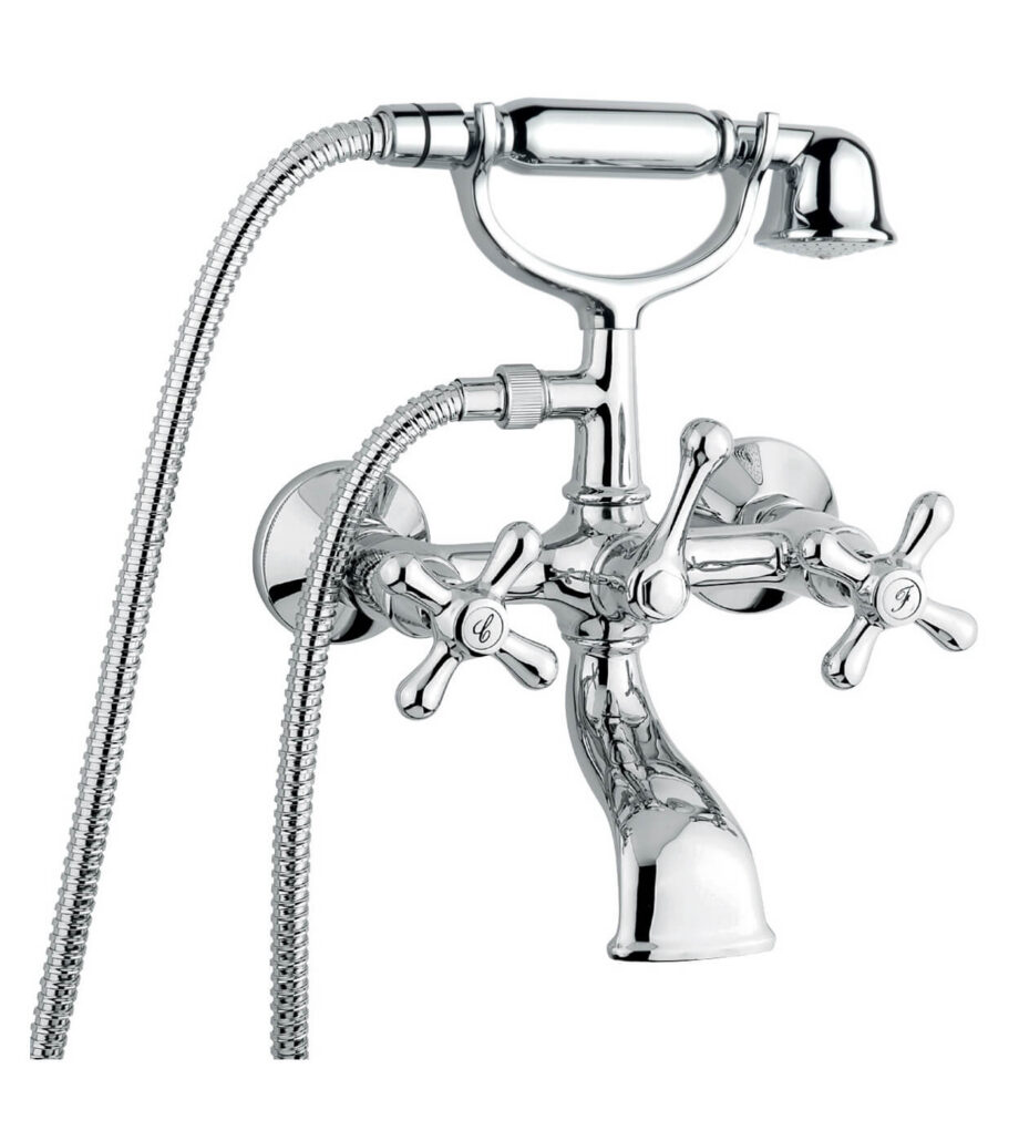 Wall-mounted bath mixer Emmevi Decò Classic 12011