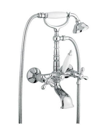 Wall-mounted bath mixer Emmevi Decò Old 12611