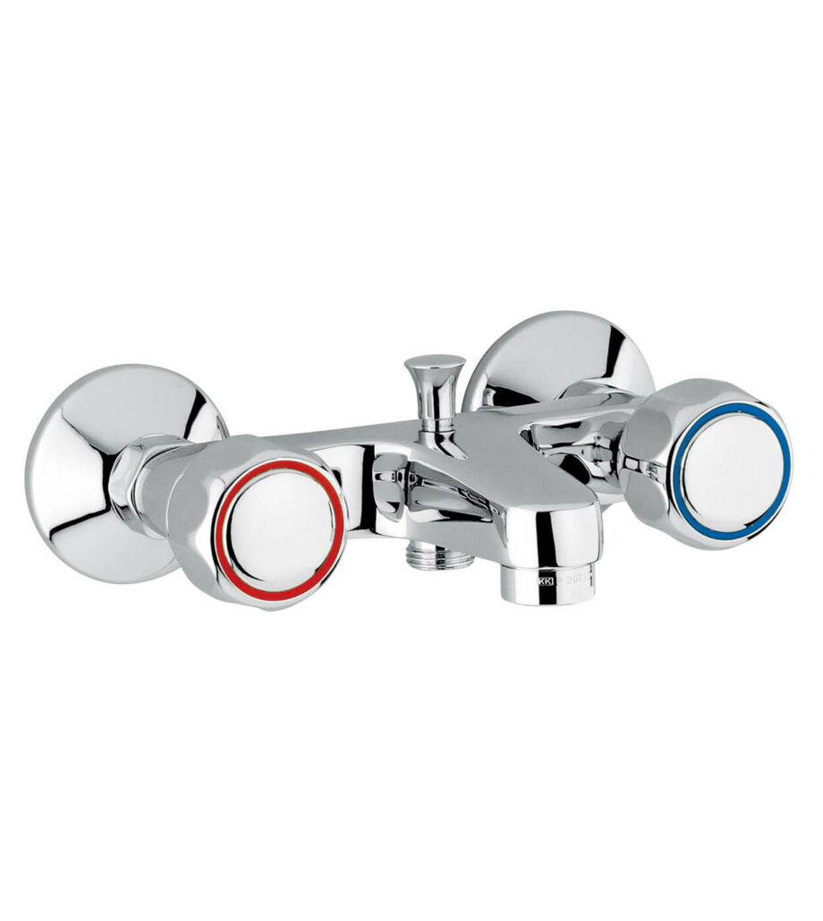 Wall-mounted bath mixer Emmevi Sole 15001, chrome, mixer only Wall-mounted bath mixer Emmevi Sole 15001