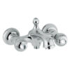 Wall-mounted bath mixer Emmevi The One Cloe 98001, chrome, with clear crystal, mixer only Wall-mounted bath mixer Emmevi The One Cloe 98001 – 3