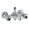 Wall-mounted bath mixer Emmevi The One Cloe 98001, chrome, with black crystal, mixer only Wall-mounted bath mixer Emmevi The One Cloe 98001 – 5