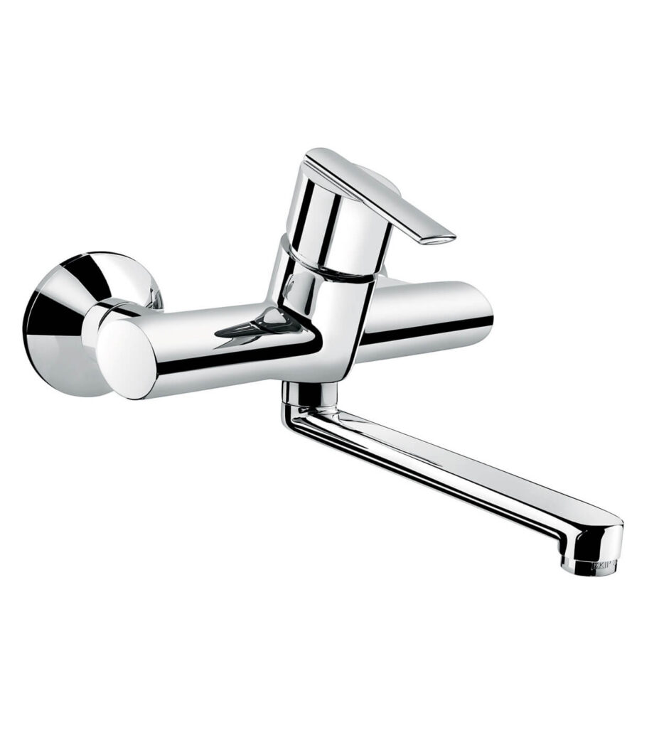 Wall-mounted kitchen mixer Emmevi Elly 41005, chrome Wall-mounted kitchen mixer Emmevi Elly 41005