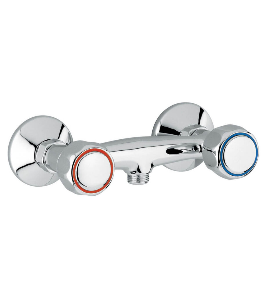 Wall-mounted shower mixer Emmevi Sole 15002, chrome, mixer only Wall-mounted shower mixer Emmevi Sole 15002