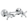 Wall-mounted shower mixer Emmevi Stella 17002, chrome, mixer only Wall-mounted shower mixer Emmevi Stella 17002