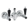Wall-mounted shower mixer Emmevi The One Atena 98002, chrome, with black crystal, mixer only Wall-mounted shower mixer Emmevi The One Atena 98002 – 5
