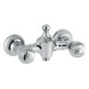 Wall-mounted shower mixer Emmevi The One Cloe 98002, chrome, without crystal, mixer only Wall-mounted shower mixer Emmevi The One Cloe 98002