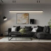 Walnut Chevron Flooring Esta AB extra matt lacquered – close-up Walnut Chevron Flooring Esta AB extra matt lacquered – 3
