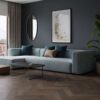 Walnut Herringbone Flooring Esta AB extra matt lacquered – close-up Walnut Herringbone Flooring Esta AB extra matt lacquered – 2