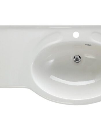 Washbasin PAA DELTA cast stone 900 mm washbasin on the left side